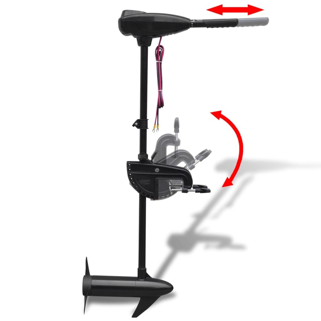 vidaXL Motor Eléctrico Arrastre para Fueraborda Barco P25 24,9kg Multimodelo