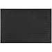 LARGE Alpine Neighbor Block Door Mat | Washable Indoor/Outdoor Low Profile Doormat | Rubber Entrance Rug Floor for Front Entry Outside/Inside Doors Patio Grass Snow Carpet Absorbent Garage Water Black