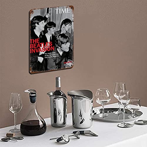 Poster sur toile The Beatles Invasion pour chambre à coucher, décoration de sport, bureau, chambre, cadeau 30 x 40 cm - Les Beatles, Paul McCartney, John Lennon, RIngo Starr, George Harrison Poster sur toile The Beatles Invasion pour chambre à coucher, décoration de sport, bureau, chambre, cadeau 30 x 40 cm – Image 5