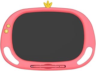 Yuattory Tablero de Escritura LCD de 13 Pulgadas, Tablero de Dibujo, Pantalla HD, Tablero ElectróNico de Escritura una Mano MultifuncióN en Color, Rosa