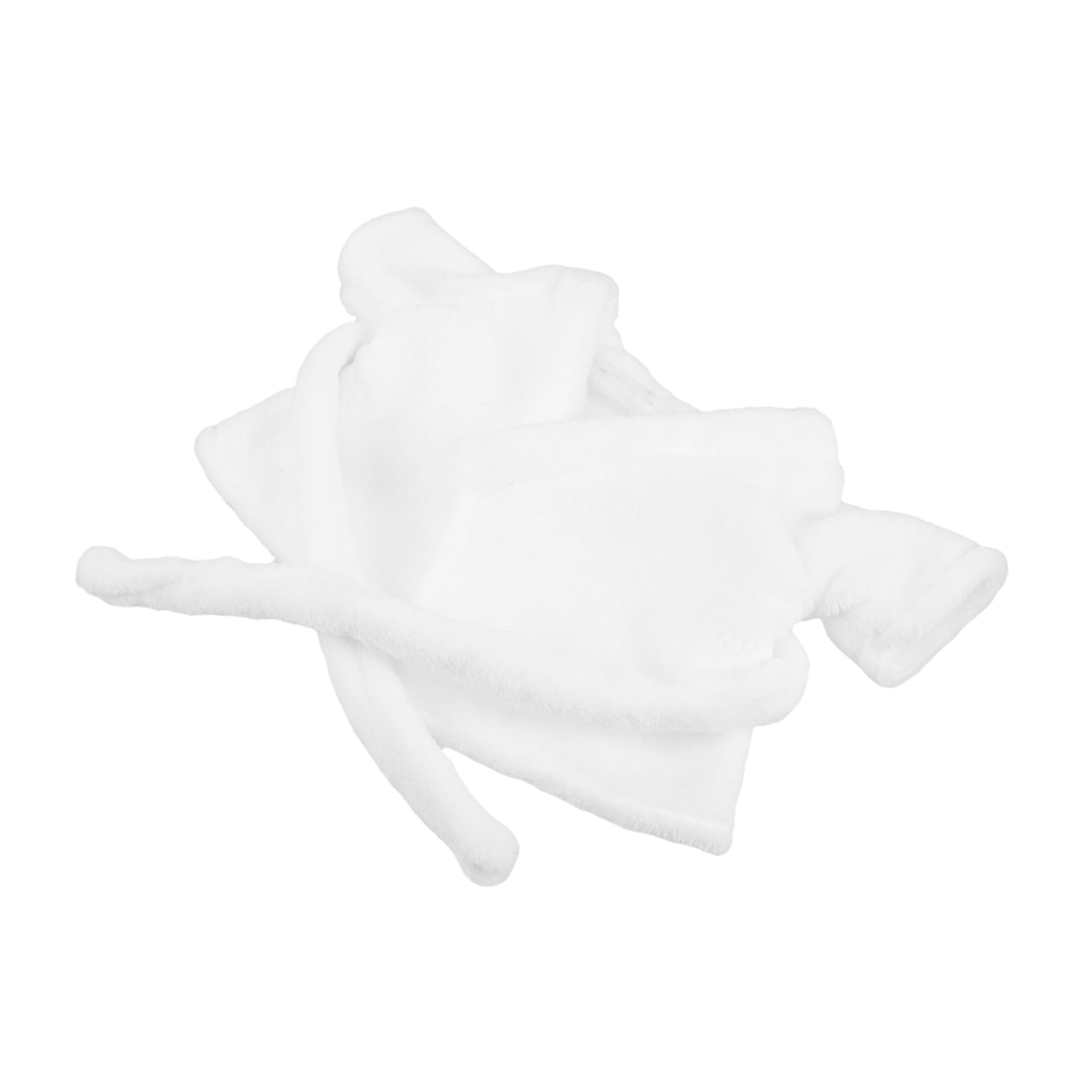 Plush Bear Robe Dolls Adorable Mini Doll Clothes for Dress Up Soft Bath Robe and Playtime Fun