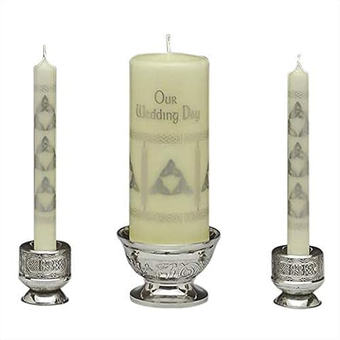 Mullingar Pewter Unity Candleholder - Celtic Design Cover