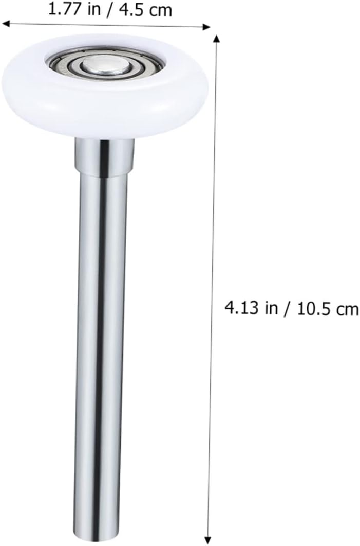 8Pcs Garage Door Rollers Replacement with Stem Durable Nylon Material Quiet Operation Compatible with Standard and Door Rails Easy to Install Garage Door Roller