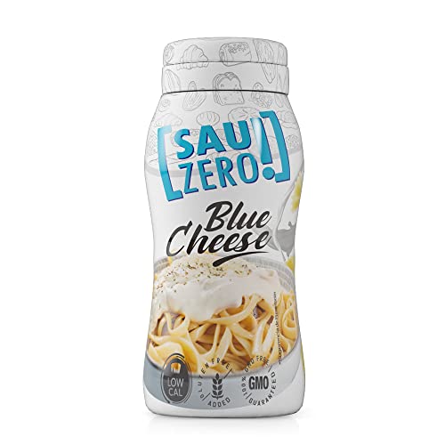 Sauzero Zero Calories Blue Cheese 310ml | Salsa baja en calorías, sin azúcares añadidos y baja en...