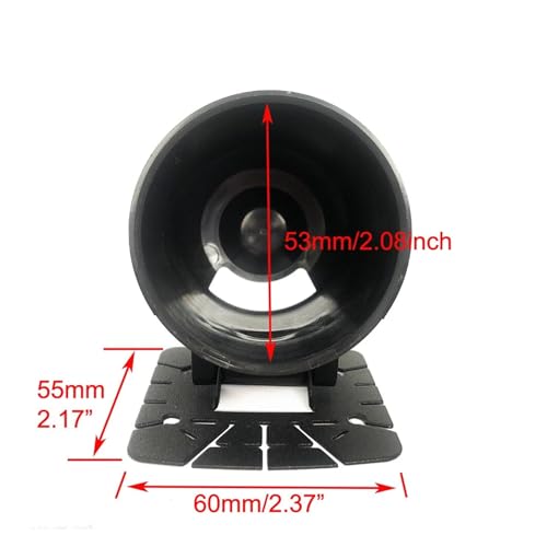 Support pivotant jauge 52 mm en acier robuste pour console de bord - 3