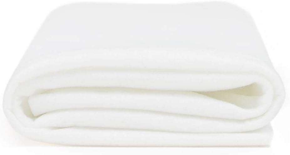 Craft Felt by The Yard 72" Wide X 20 YD Long - White