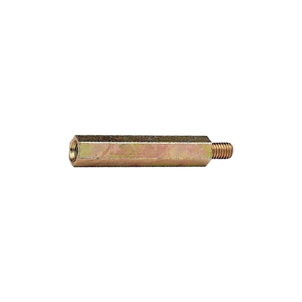 Manchon M6 x 20 mm Apollon 9b620mh acier bichromaté pour fixation et vissage filetés