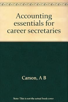 Hardcover Accounting Essentials for Career Secretaries Book