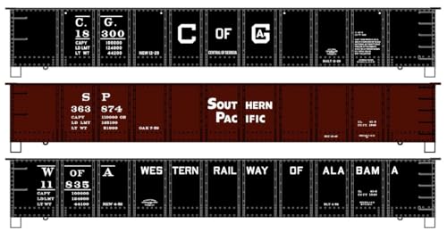 Accurail HO 41' Steel Gondola 3-Car Set