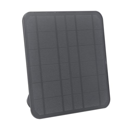 Panel solar de 12W para batería de cámara de vigilancia en exteriores con foco 4