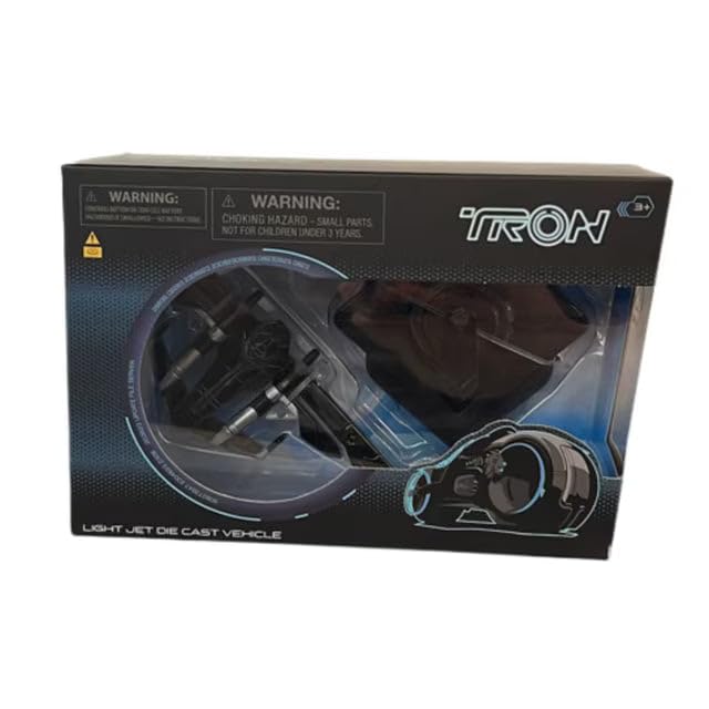Theme Park Merchandise WDW Dis Parks Tron Light Jet Die Cast Vehicle