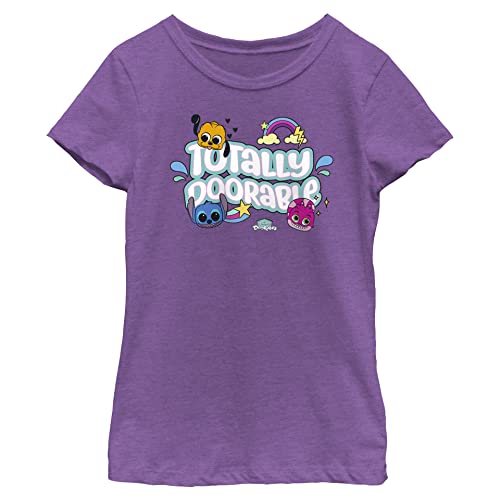 Disney Totally Doorable Girls Short Sleeve Tee Shirt