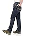 BOCOMAL FR Jeans for Summer Midweight EX-Soft Relaxed Boot Cut Vintage Washed Flame Resistant Work Pants NFPA2112 CAT2