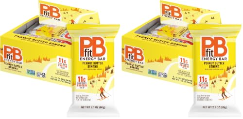 Image of PBfit Energy Bars 2.1 Oz x 6, Peanut Butter Banana, 11g Protein (Pack of 2)