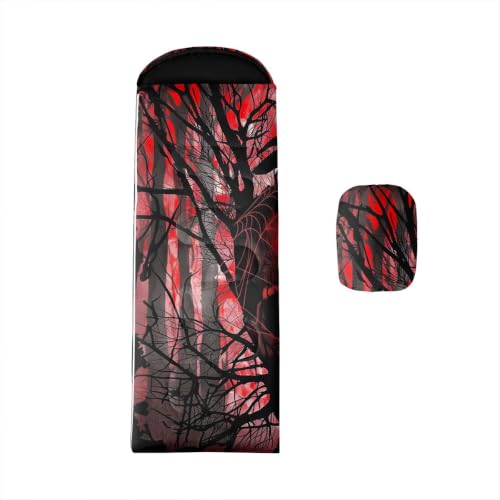 Bolsa de Dormir Erosebridal Halloween Raven Negro Crow para Camping miniatura 1