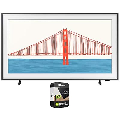 Samsung QN50LS03AAFXZA 50 Inch The Frame TV Bundle with Premium 1 YR CPS Enhanced Protection Pack
