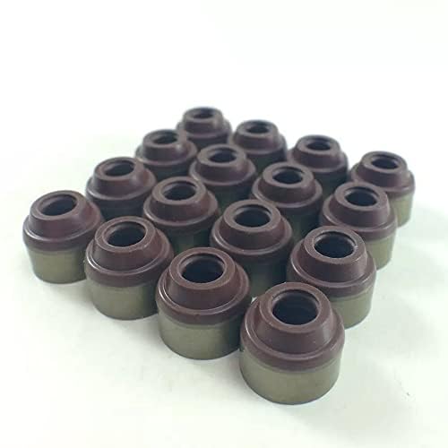 Valve Seals Compatible with Kawasaki ZX-6 ZX-7 ZX-7R ZX 600 750" 1990-2003" - Set of 16