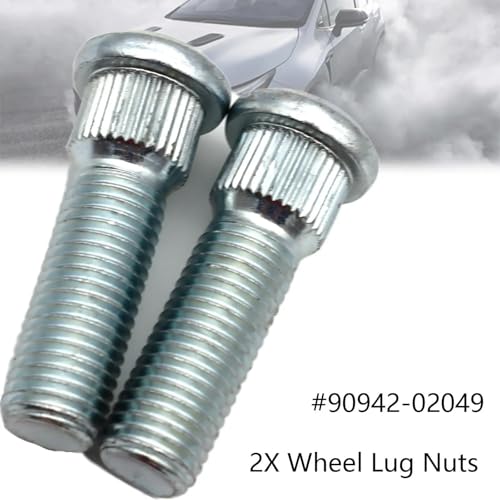Tornillos neumáticos Lexus IS350 pernos de rueda esféricos SC400 tuercas OEM 90942-02070 repuesto 2