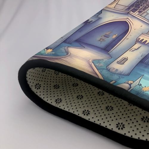 Tapis de sol absorbant en velours fin HYTTER durable pour entrée et bain