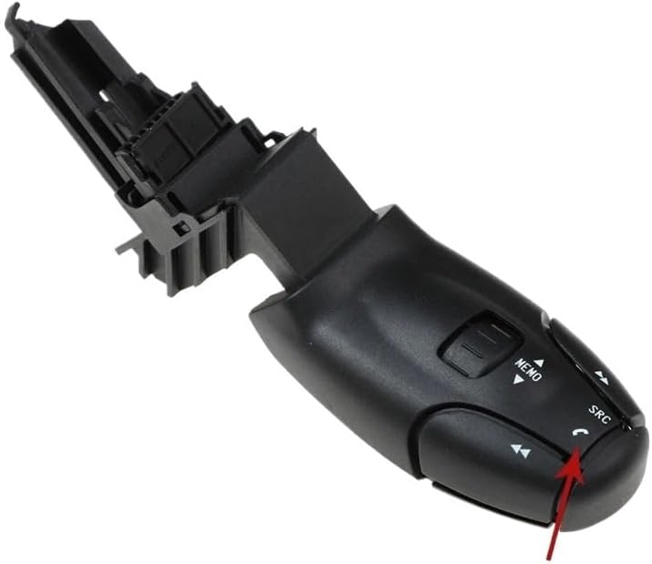 [Car Parts] 6242Z6 CD Audio Control Stalk Switch with for Peugoet 206 307 407 607 807 Citoen C5 C8 94362257XT 6242Z9 [Replacement]
