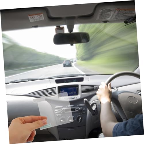 Cabilock 10pcs Car Etc Static Stickers Dash Cam Electrostatic Sticker for Windshield Easy Install Car Accessories