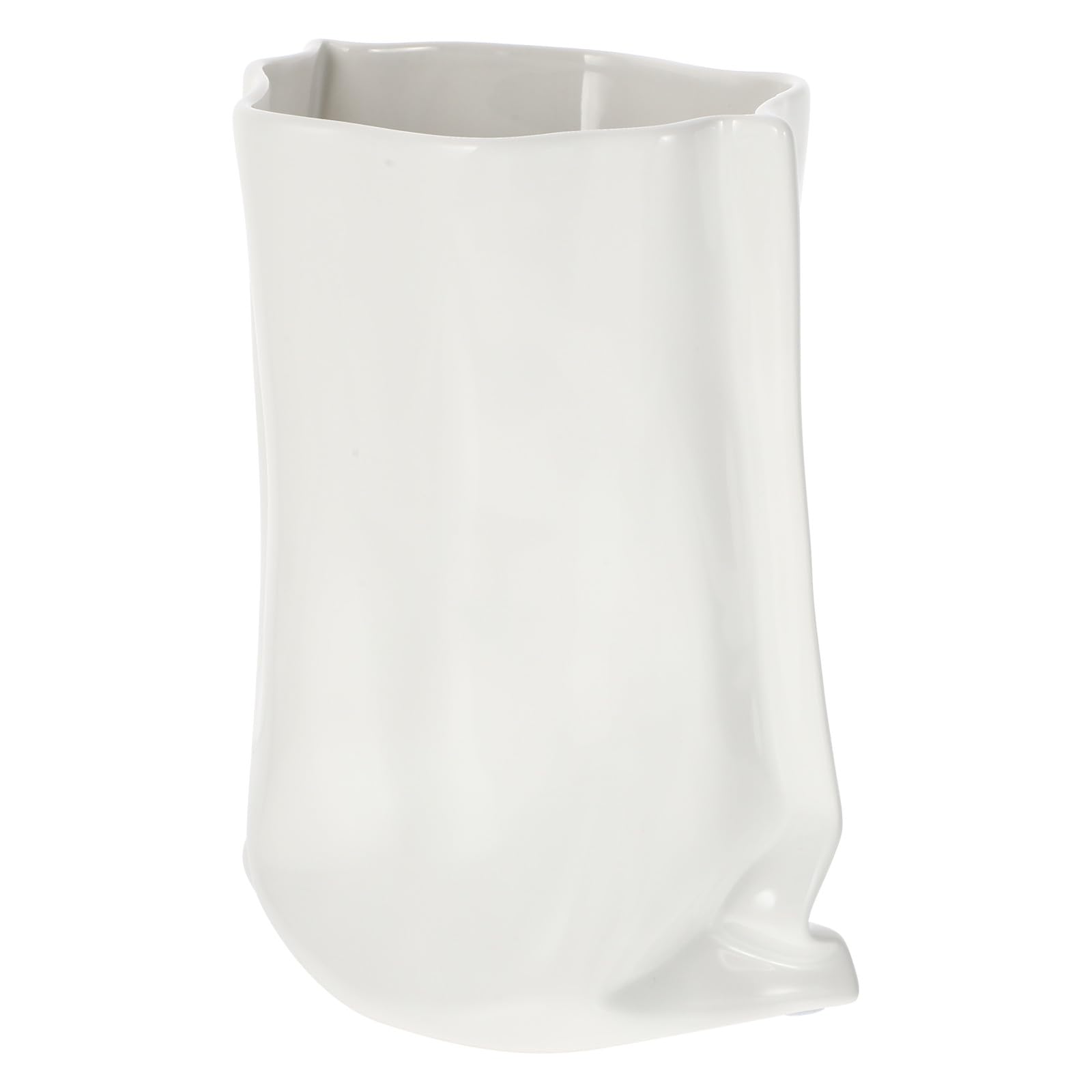 Vase en céramique stable et pratique au design minimaliste chic