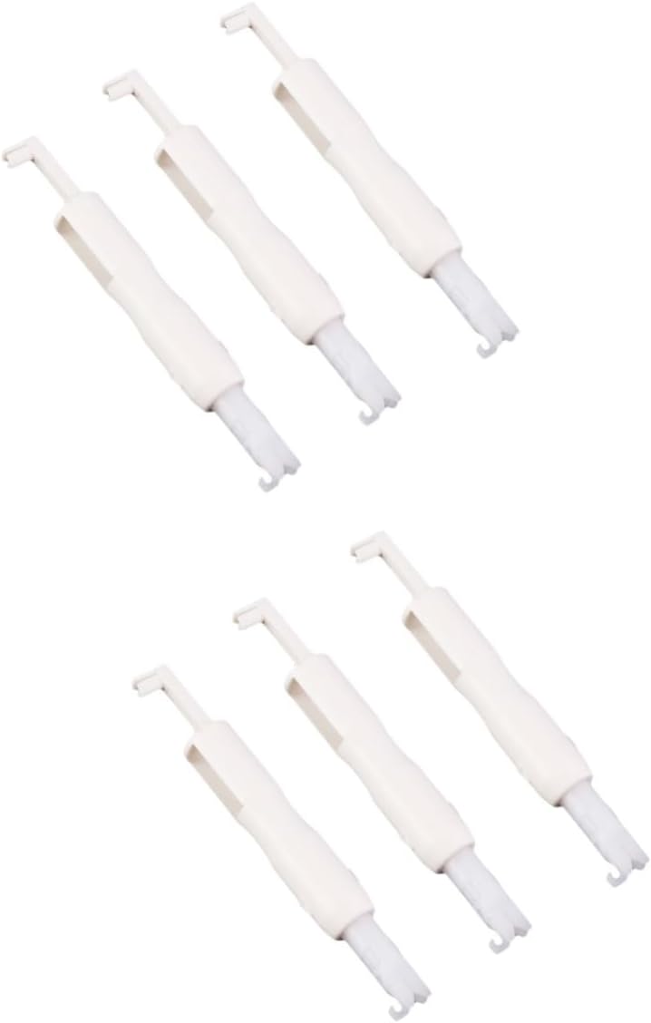 KONTONTY 6pcs Sewing Needle Inserter Tool Automatic Threader for Sewing Machine Easy Needle Threading for Elderly