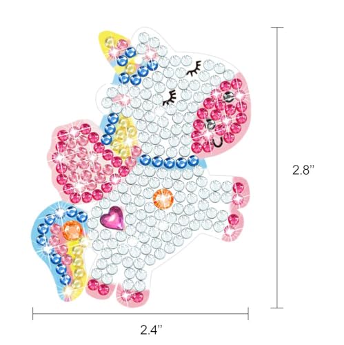 ORIENTAL-CHERRY-Arts-and-Crafts-for-Kids-Ages-8-12-Make-Your-Own-GEM-Keychains-5D-Diamond-Art-Painting-by-Numbers-Kits-Girls-Kids-Ages-3-5-4-6-6-8-Toys-Birthday-Christmas-Gifts-Stocking-Stuffers