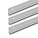 Produktbild Preiswert & Gut 3X Kederschiene Wohnwagen  Aluminium Kederleiste 90° 100 x 2,7 cm für Ø7-9 mm Keder  Führungsschienen mit 6 Befestigungslöchern & Schrauben  Robuste Kederschienen