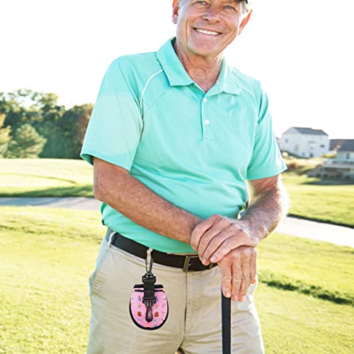 Titular da cintura da bola de golfe,Suporte de bola para bolsa de golfe com gancho de cintura - Bols