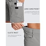 TACVASEN Men's Summer Outdoor Shorts Quick Dry Cargo Casual Work Hiking Shorts (NO Belt) - Image 4