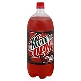 Mountain Dew Code Red Soda, Cherry 2 Liter (Pack of 6)