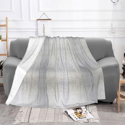 Couverture murale effet brique blanche plaid premium super doux toutes saisons - 4