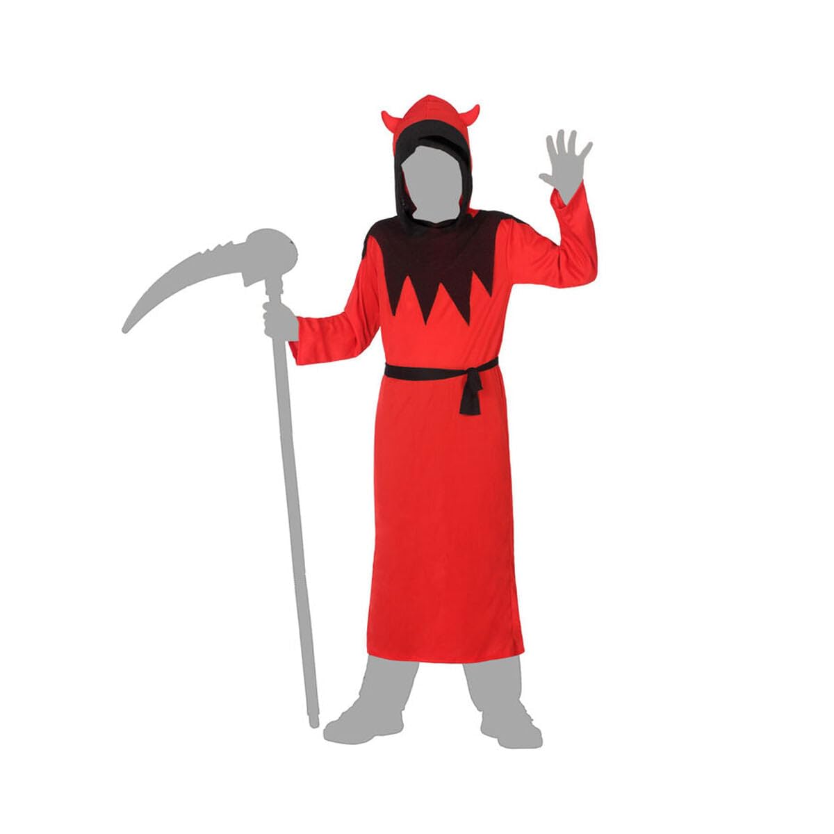 Atosa Costume Demon 7-9 Years