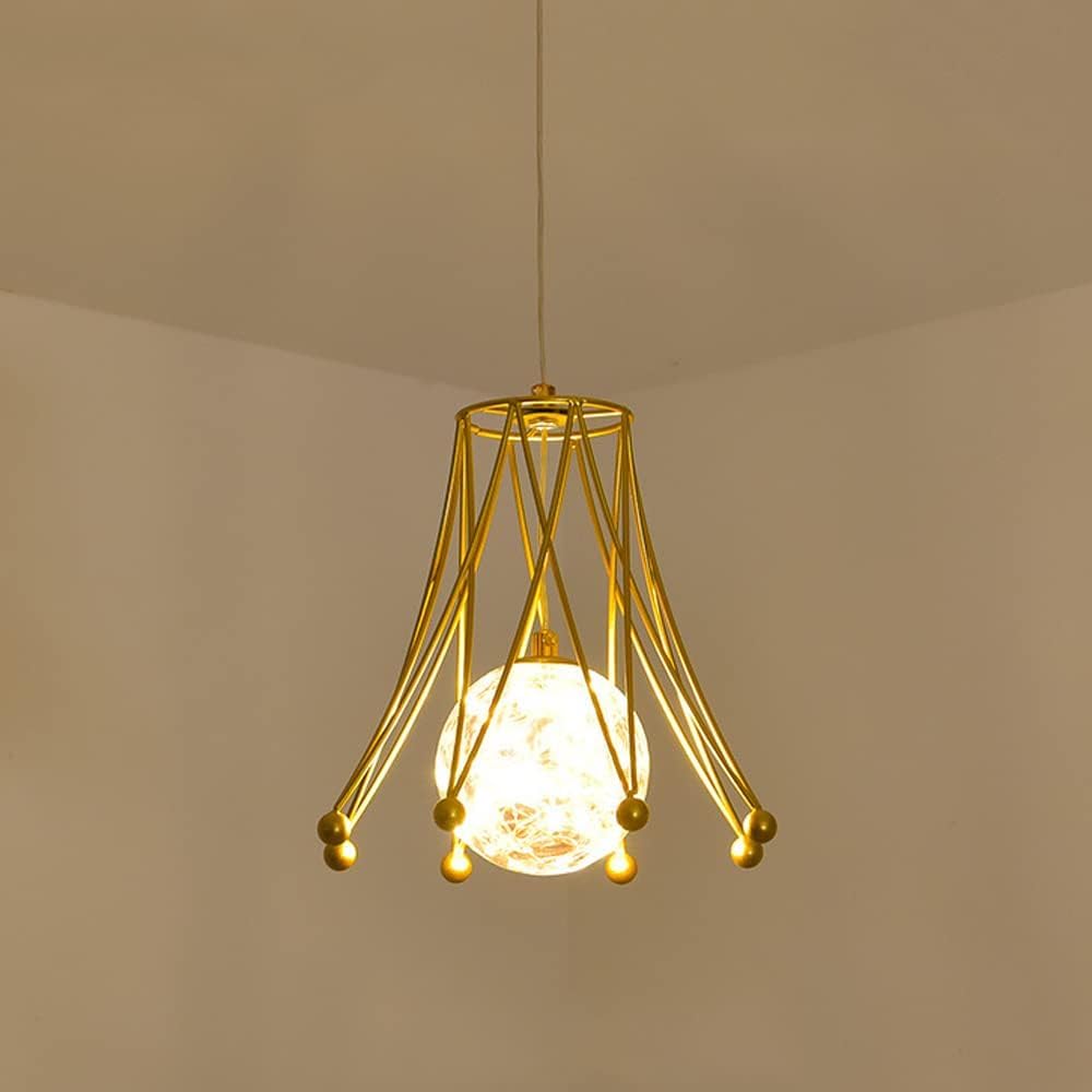 Petit lustre en cristal plafonnier suspendu moderne pour allée et couloir