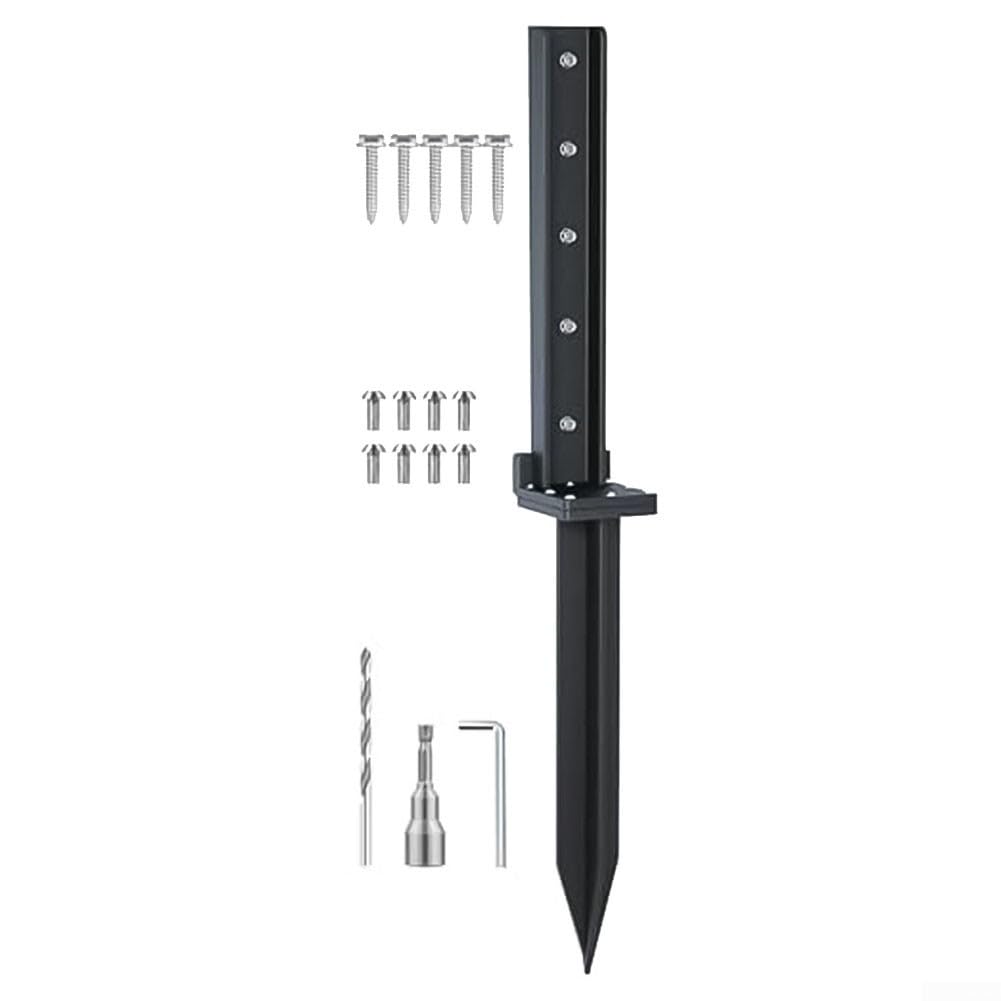 Kit de réparation de poteaux de clôture en acier inoxydable pour une performance durable et une stabilisation fiable dans diverses utilisations