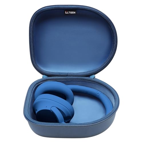 Image of Headphone Headset Case Compatible with JBL, Beats, Sony, Soundcore Anker, Raycon, TOZO, SteelSeries, Logitech, Jabra, Bose, Audio-Technica, Sennheiser Headphones, Blue
