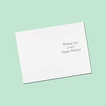 10 x 5x7 Printed Birthday Inserts for Greetings Cards 239mm x 170mm by arkCRAFT