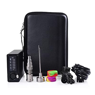 Classic eNail Kit - Titanium Nail, PID Temperature Controller, 20mm Heater Coil, for All Rigs