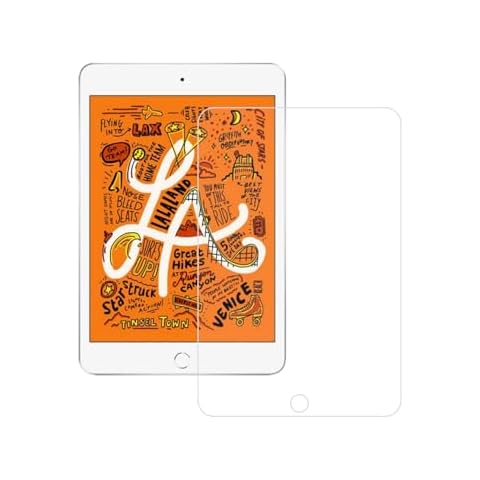 ADUSFRE Tempered Glass Screen Protector Designed for IPAD MINI 4/5 2019 7.9Inch, Smartphone Tempered Film, HD, 9H Hardness, Anti-scratch, Touch Sensitive, Drop-protection Cover