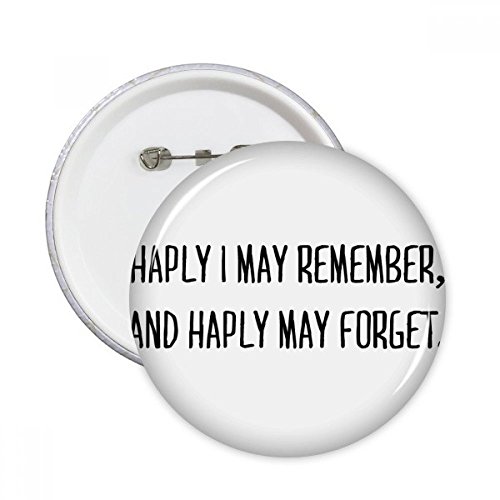 Badge bouton citation poésie pour personnaliser vos vestes