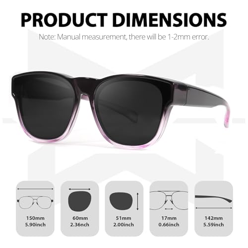 Image of Myiaur Polarized Night Driving Glasses Unisex