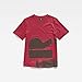 G-Star Raw Women's Premium Graphic Short Sleeve T-Shirt, Big: Cerise, X-Small