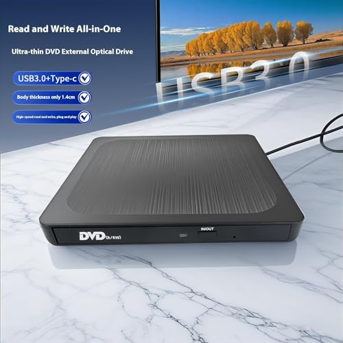 Lecteur de disque externe finition brossée USB 3.0 Type C haute performance - 4