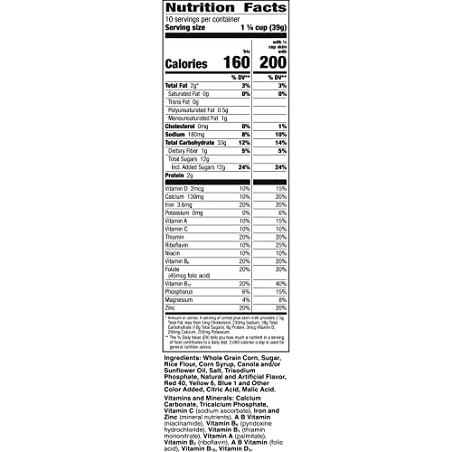 Image of Trix, Cereal, Fruit Flavored Corn Puffs, 13.9 oz (Pack of 10)