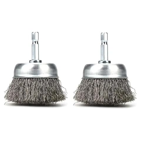 ROZZLOOM 2 Inch Wire Cup Brush Set Cover