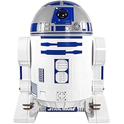 Uncanny Brands Star Wars R2D2 Máquina de palomitas de maíz, aparato de cocina totalmente operativo