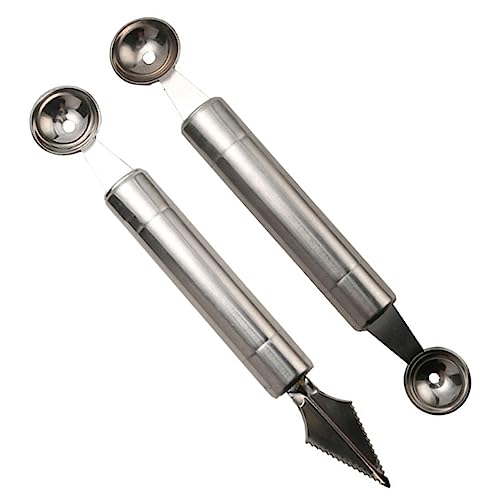 HOLIDYOYO Fruit Tool Set Fruit Cutter Quick Skinner Melon Baller Stainless Steel for Home Restaurant