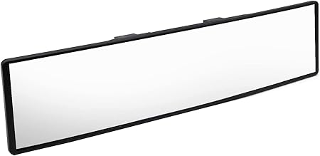 Miroir D'angle Mort De Voiture, Morechioce Universel Rétroviseur Aveugle Réglable à 360 Degrés Rétroviseur Convexe Miroir Rond Grand Angle Miroir Latéral Voiture Extérieur Rétroviseur D'Angle Mort