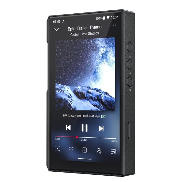 FiiO M11S Hi-Res MP3 Music Player with Dual ES9038Q2M